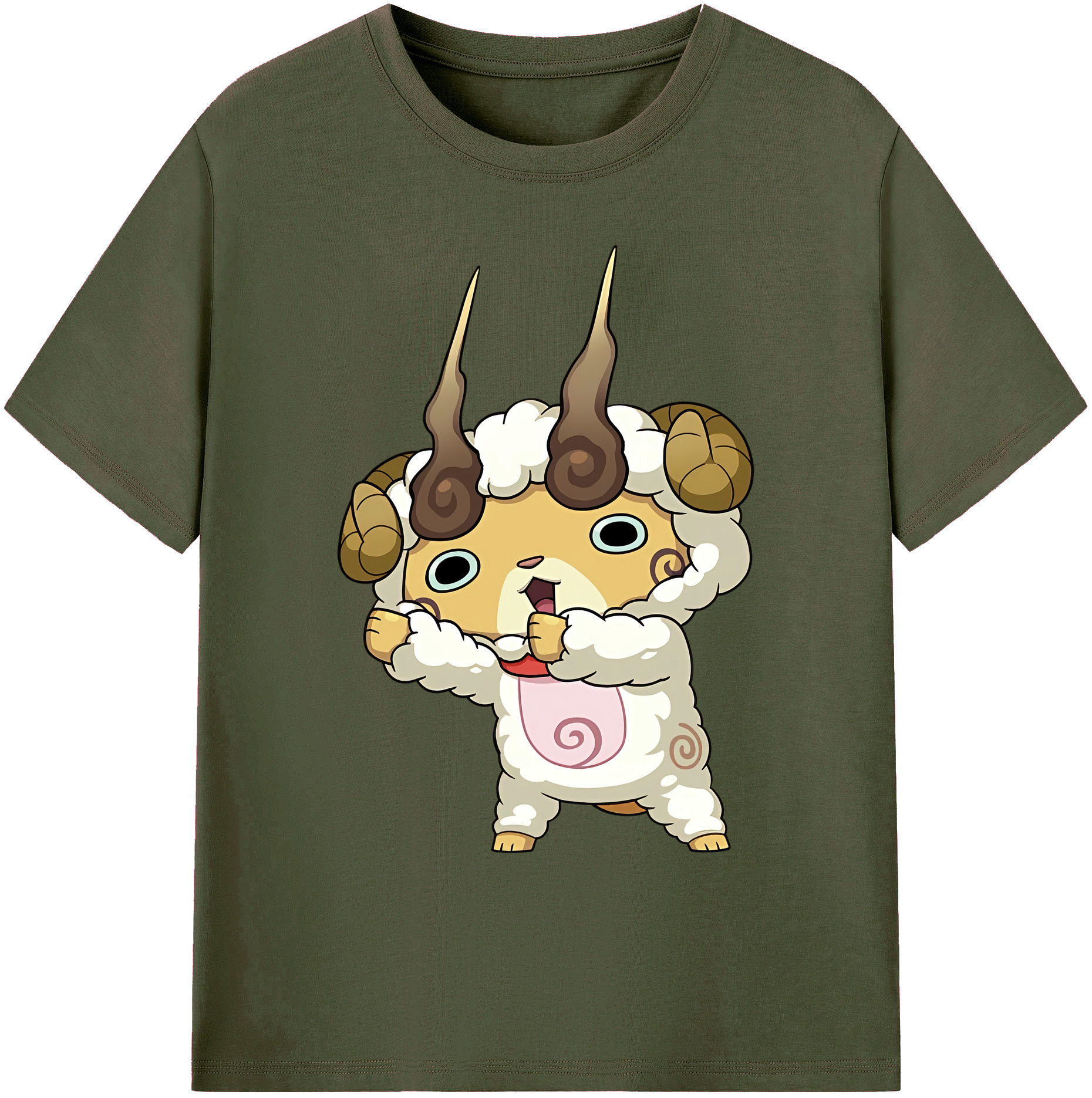（画像用） 妖怪ウォッチ Yo-kai Watch 綿100％ メンズ半袖Tシャツ｜肌触りやわらか＆通気性